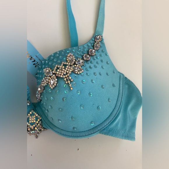 NWT! Marciano Jeweled Bra Size: 34B - Picture 4 of 14